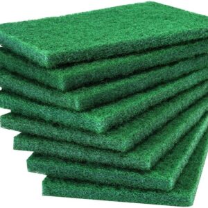 Large Green Scouring Pads (1 x 10)