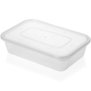 C500 Clear Microwavable Cont & Lid (1 x 250)