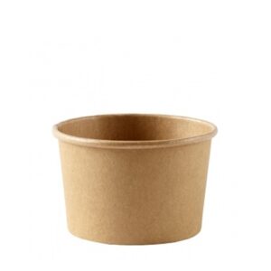 8oz Hd Kraft Soup Container 250ml (1 x 500)