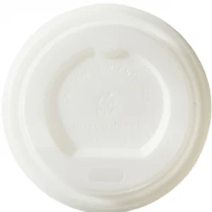 4oz Compostable Domed Sip Thru Lid (25 x 50)