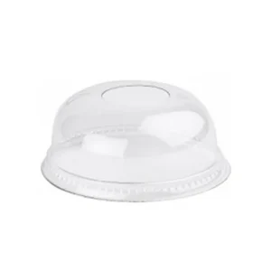 Rpet Lid 8oz/10oz/12oz Domed Lid With Hole 78mm (25 x 50)