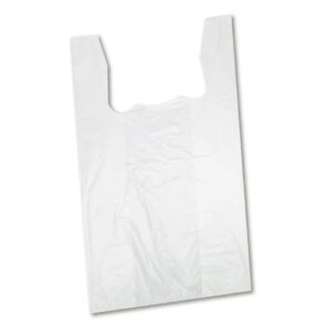 White Leo Medium Carrier Bags 7.5 × 12.5 × 17.5 (1 x 2000)