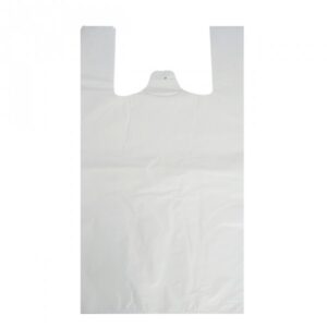 White Medium Carrier Bags WP7 16MU 11 × 17 × 21 (1 x 1000)