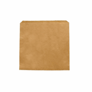 Brown Kraft Flat Paper Bag 8.5 x 8.5" (1 x 1000)