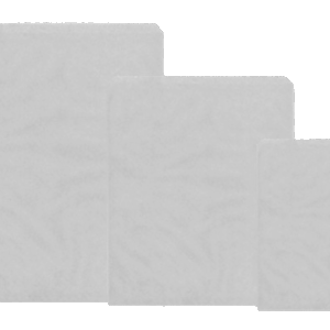 White Sulphite Flat Paper Bags 5 × 5" (1 x 1000)